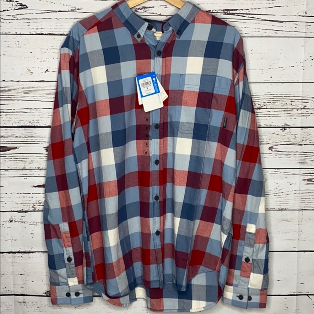 Columbia Plaid Button Down